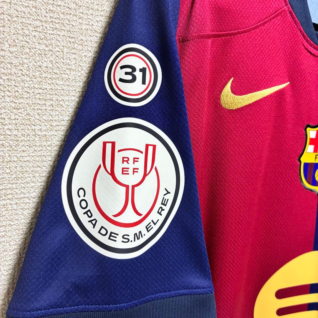 【正規品】バルセロナ ユニフォーム 24/25 ペドリ 国王杯決勝モデル