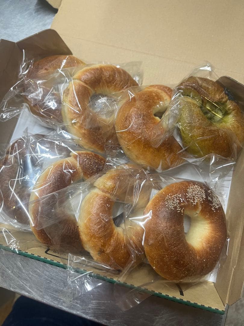 ㉒【10日焼き11日発送】ベーグル8個入り
