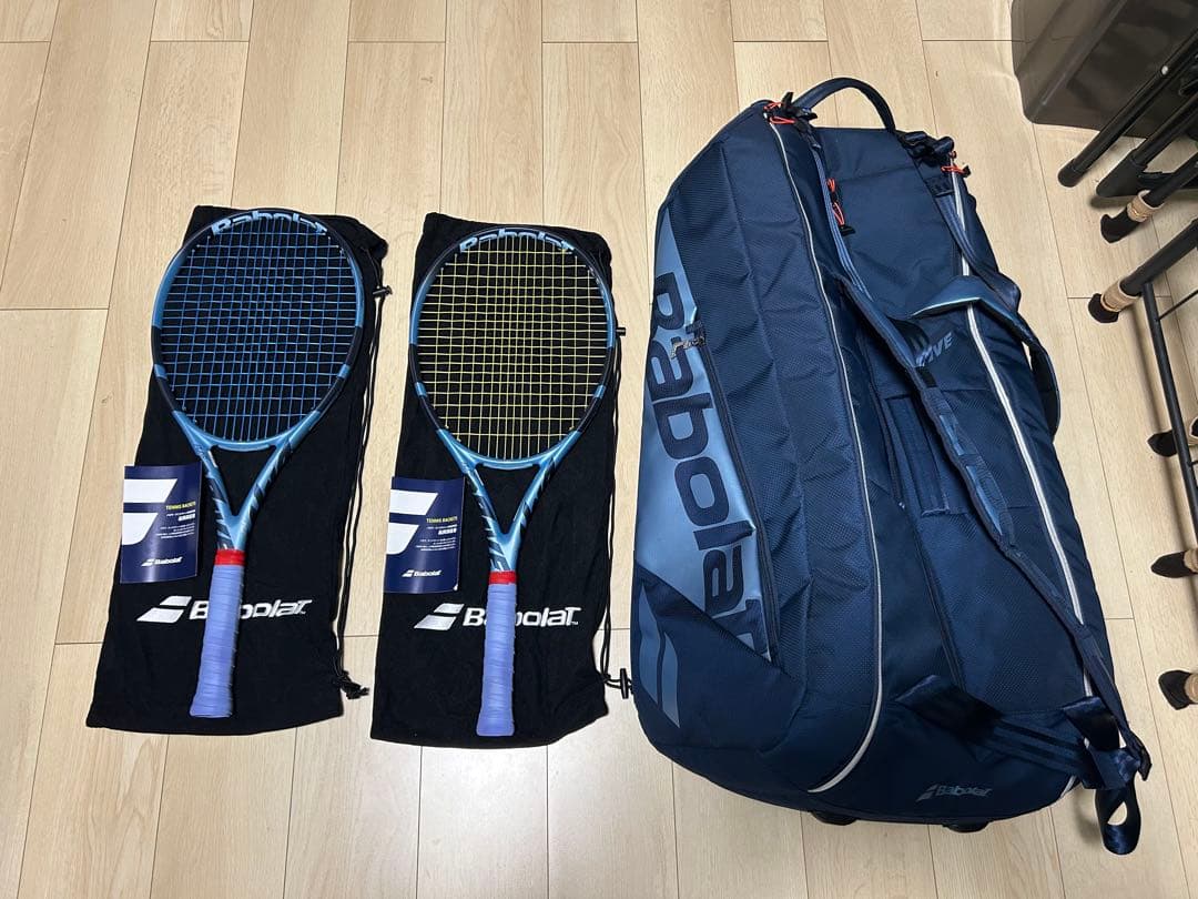 ぞ*ん様 Babolat ピュア ドライブ 107 2本➕ラケットバッグセット