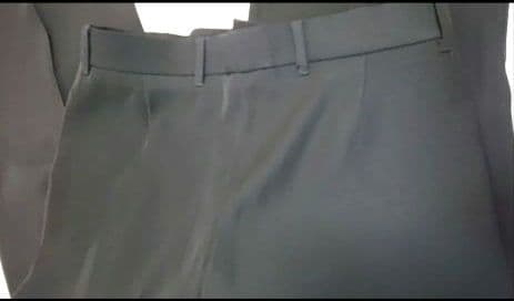 SALE☆チャコット　社交ダンス　W85 スラックス　黒 幅太目　ダンス衣装