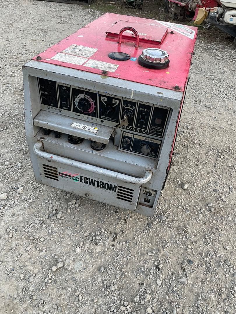 EGW180M ガソリンエンジン発電機兼溶接機