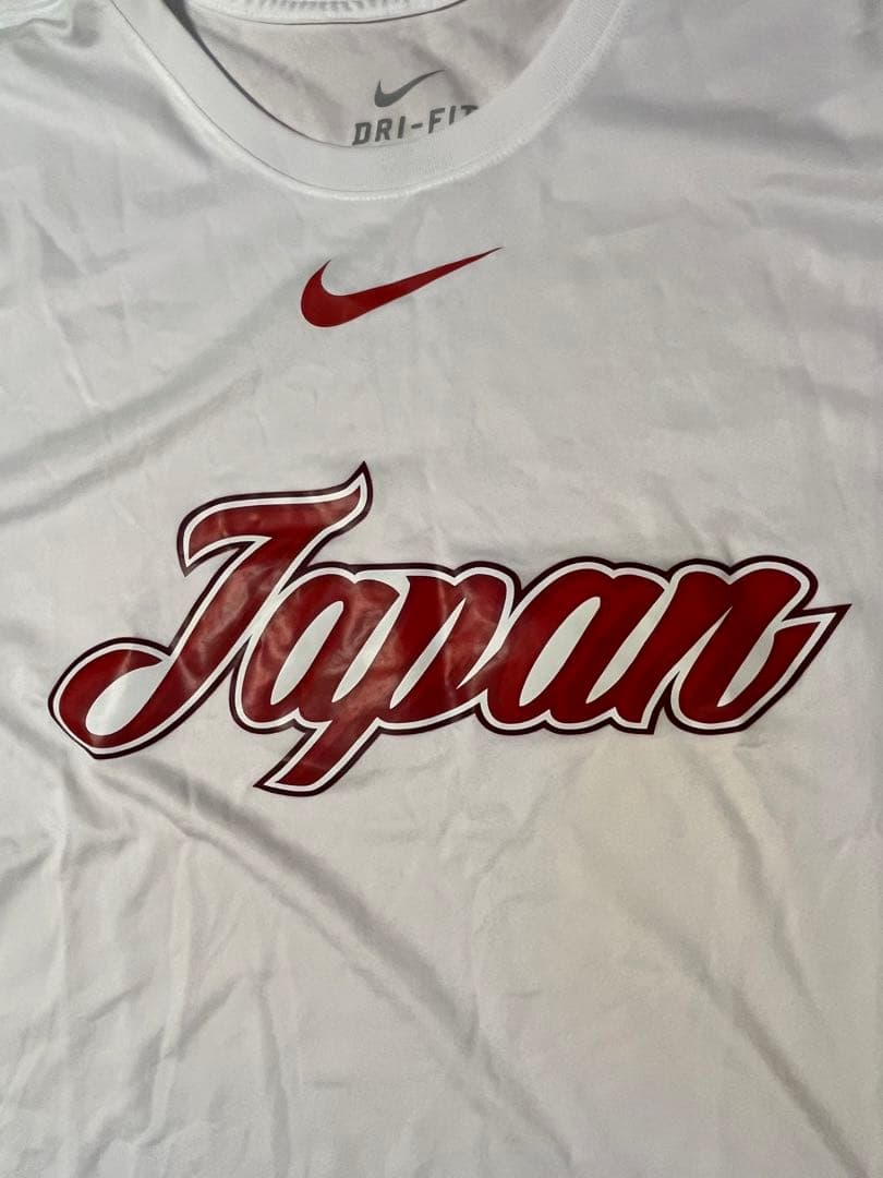 日本代表バスケットTシャツDri-FIT ホワイト
