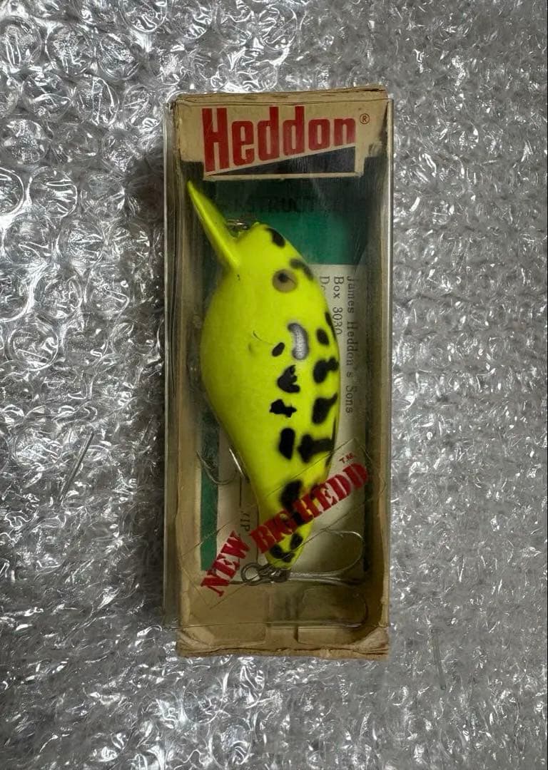 オールドヘドン　ビッグヘッド　CDF レアカラー　濃色 BIG HEDD　ルアー