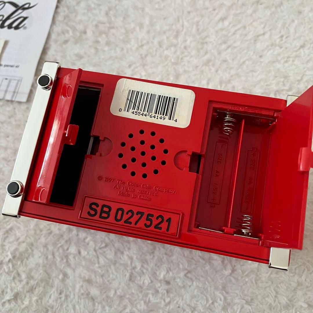 アンティーク雑貨 90s Coca-Cola collectible musical bank