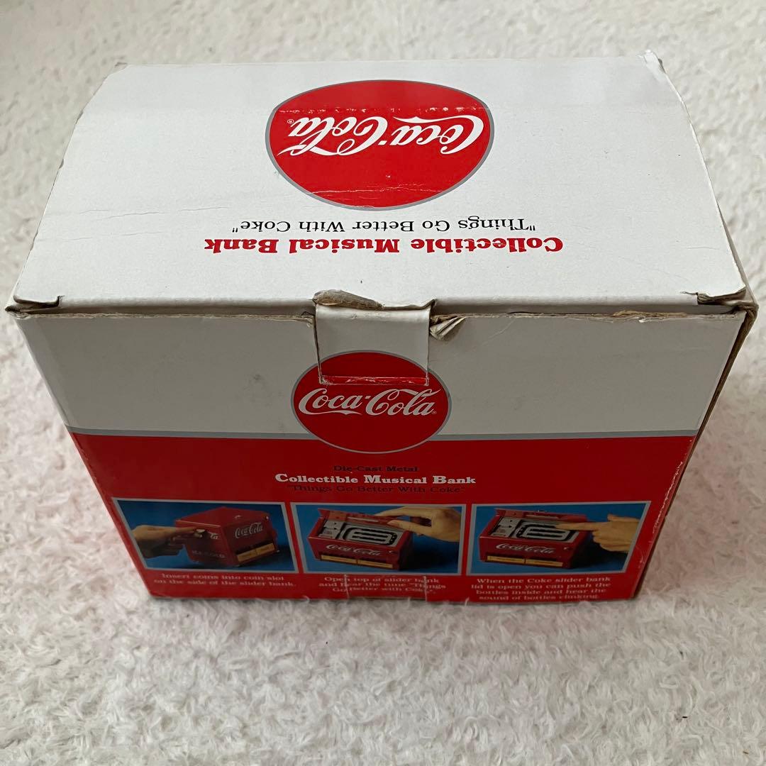 アンティーク雑貨 90s Coca-Cola collectible musical bank