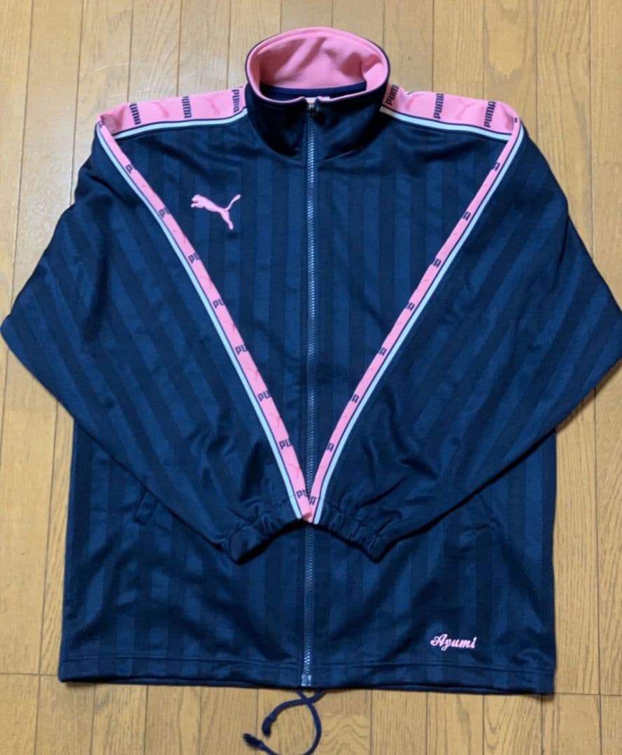 プーマpumaジャージ　ビッグサイズ　上下セット　デカロゴ　　美品　【廃盤】