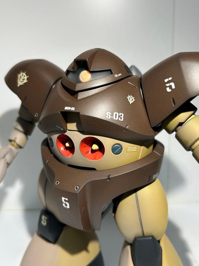 プラモデル　ガンプラ　模型　組立済　1/100 MG ゴッグ　全塗装完成品