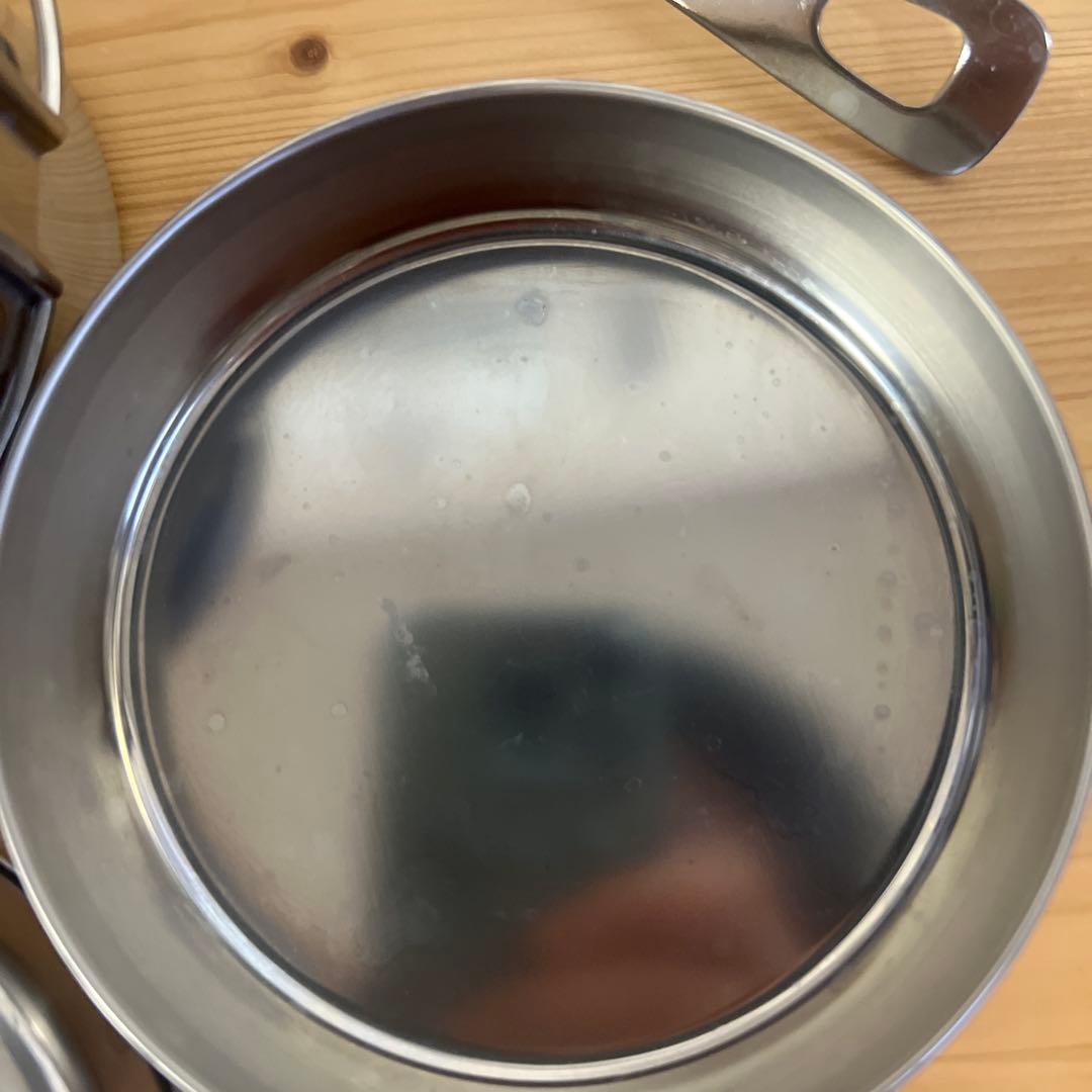 ISKAイスカ　ステンレス ライスクッカー 青収納袋付き