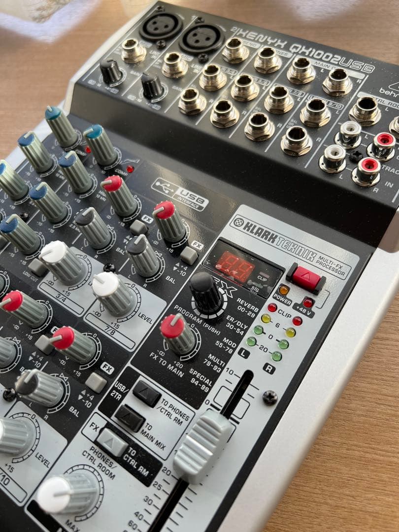 B*。様 Behringer XENYX QX1002USB アナログミキサー