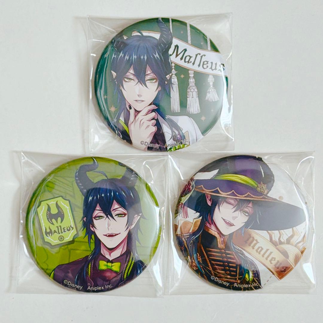 ツイステ マレウス バースデー 缶バッジ おめかし ユニオン ブルーム