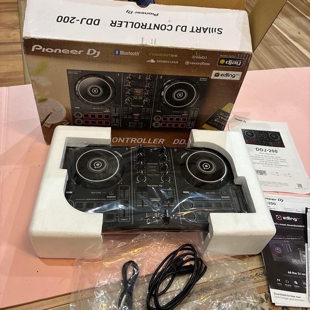 鯖の　美品廃盤品　Pioneer DJ DDJ-200 DJコントローラー
