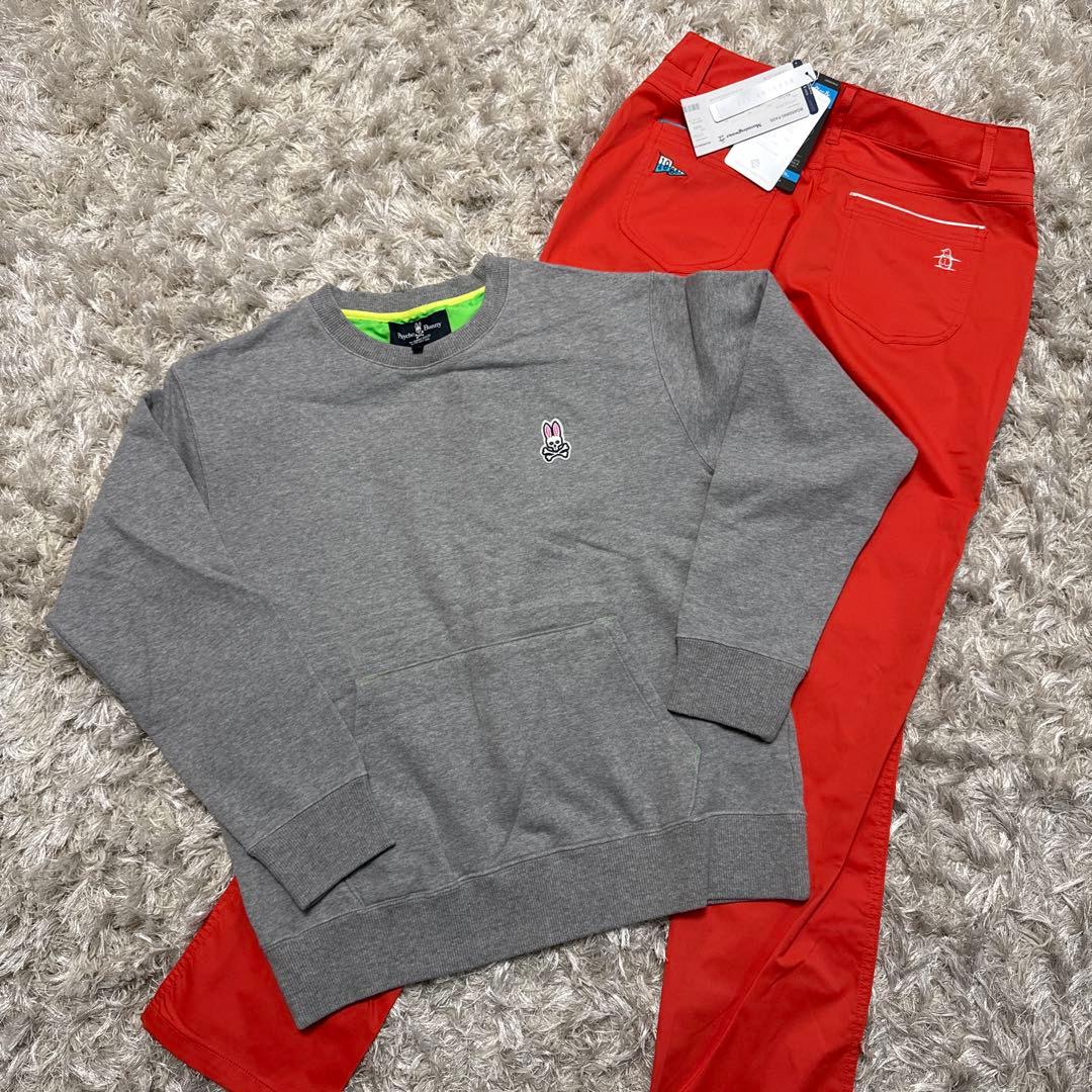 【新品】Psycho Bunny トレーナー、マンシングウェアパンツセット