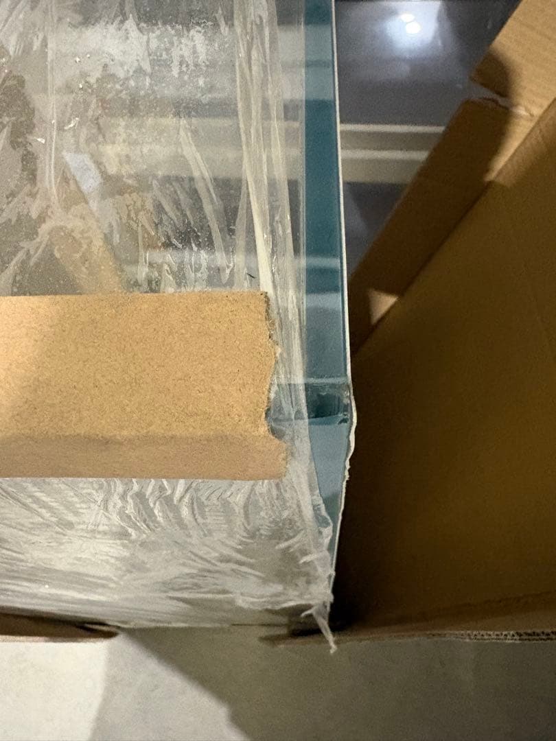 特売！！！！損傷品　水槽　90CM W90×D40×H40 厚み8mm