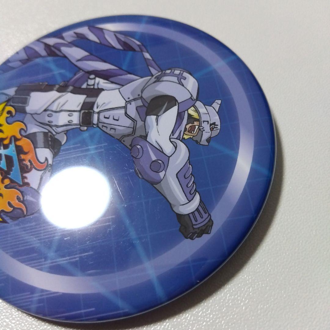 【デジモン】ヴォルフモン 20周年 カラ鉄 コラボ トレーディングでか缶バッジ
