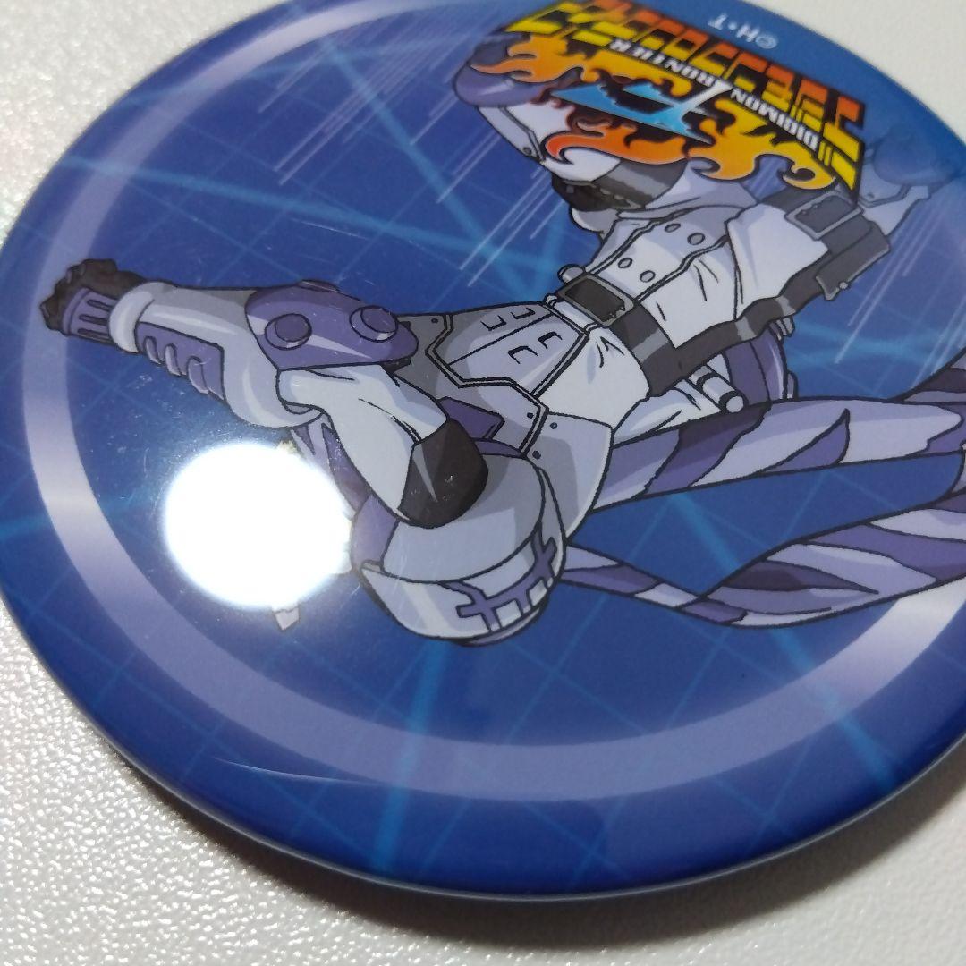【デジモン】ヴォルフモン 20周年 カラ鉄 コラボ トレーディングでか缶バッジ