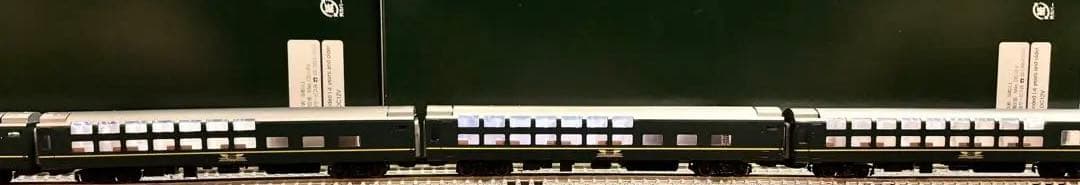 TOMIX 24系25形トワイライトエクスプレス専用常点灯室内灯 10両フル編成