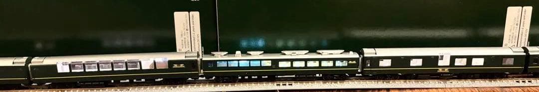 TOMIX 24系25形トワイライトエクスプレス専用常点灯室内灯 10両フル編成