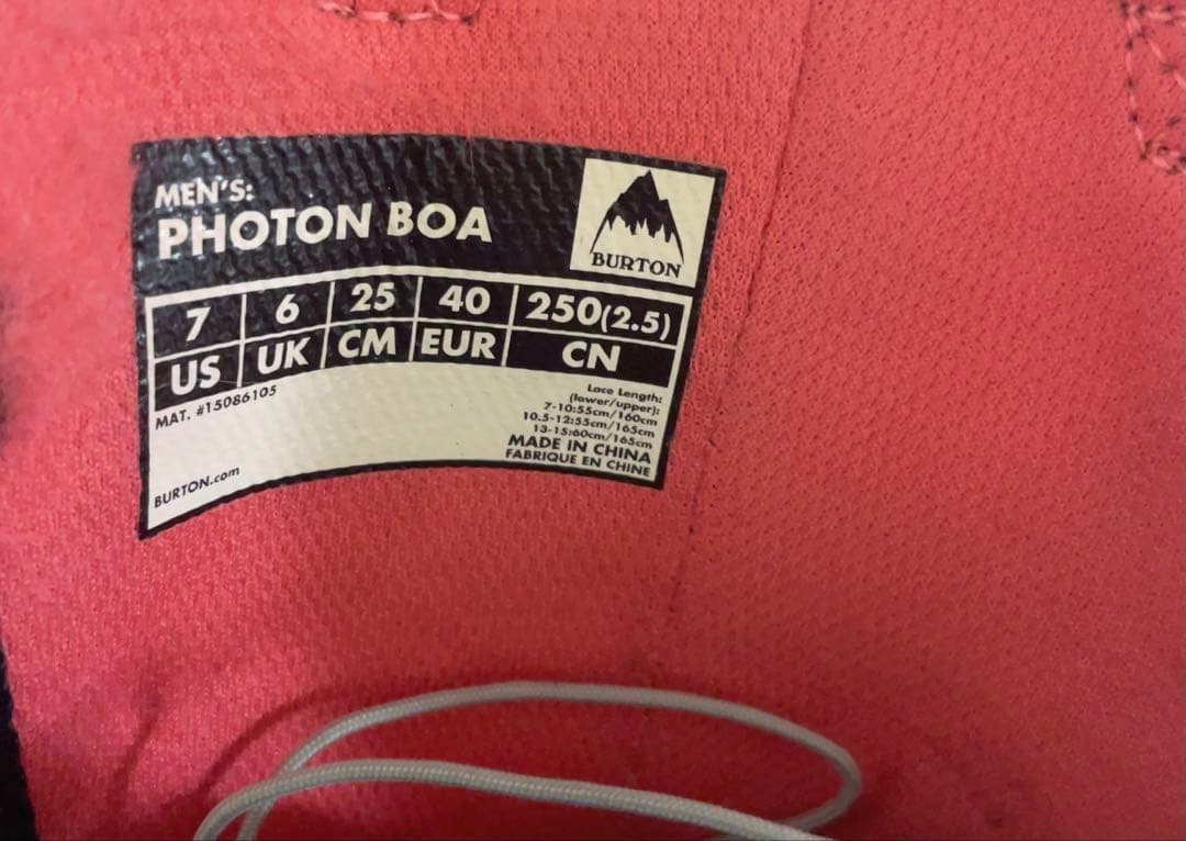 バートン Burton Photon スノボ スノーボード ブーツ ダブルBOA