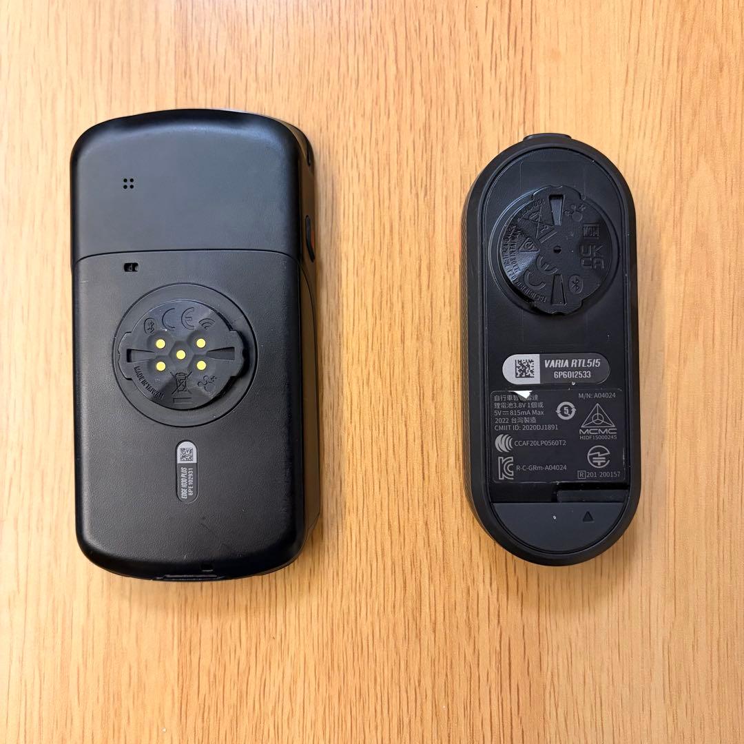 GARMIN EDGE 1030 PLUS & VARIA RTL515 セット