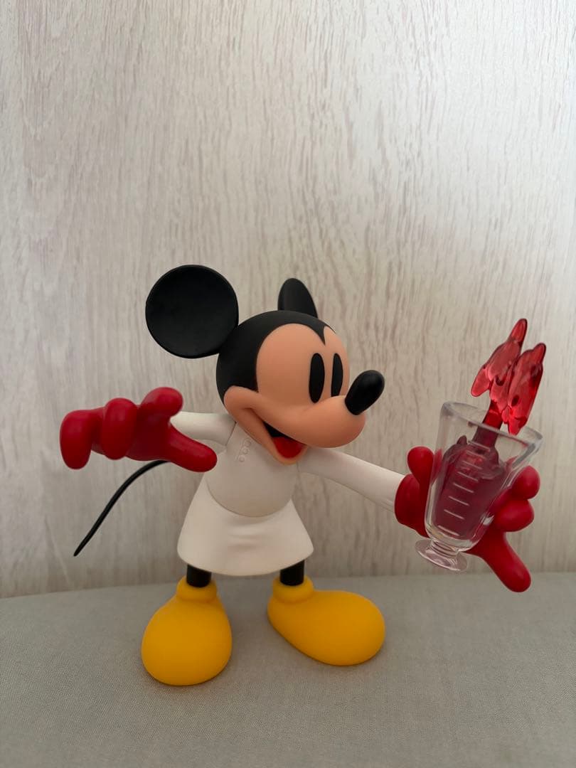 ディズニー　VCD MICKEY MOUSE 科学者　ミッキー フィギュア