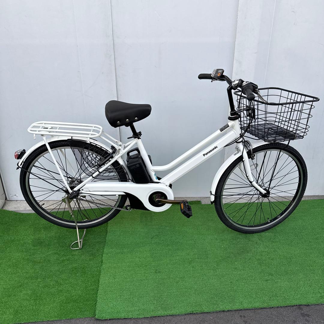 Panasonicパナソニック電動アシスト自転車26インチ 12Ah ホワイト