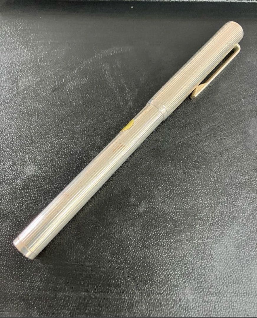 A.DUNHILL ダンヒル 万年筆 ライン スターリングシルバー EF