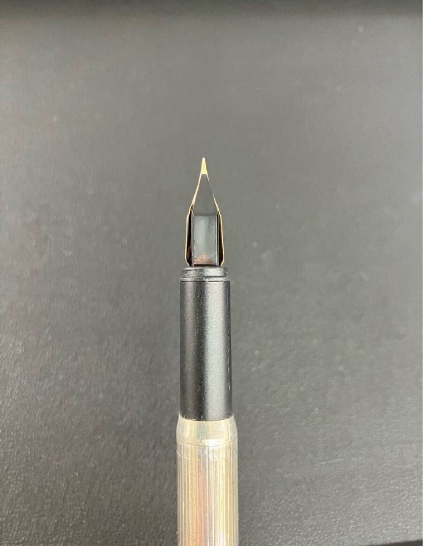 A.DUNHILL ダンヒル 万年筆 ライン スターリングシルバー EF