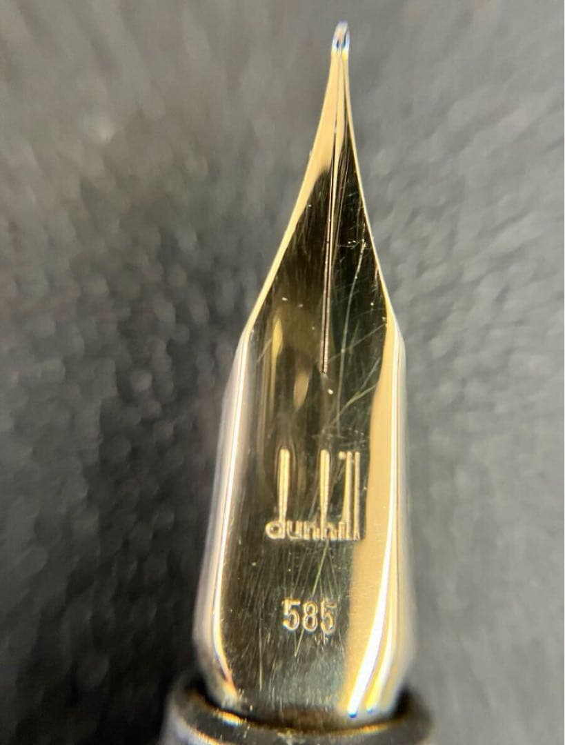 A.DUNHILL ダンヒル 万年筆 ライン スターリングシルバー EF