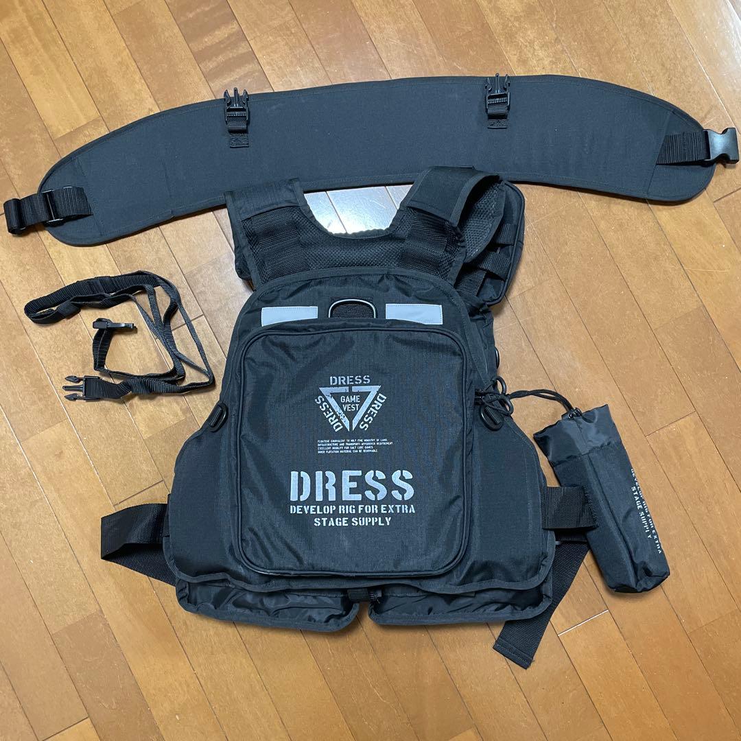 DRESS フローティングゲームベスト ブラック