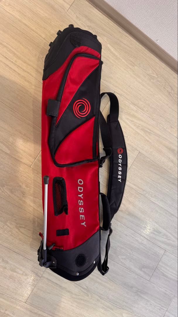 ODYSSEY スタンドバッグ 赤黒