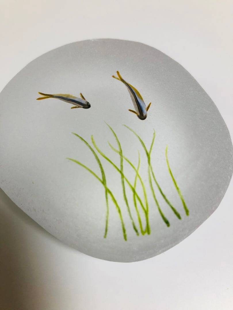 久保裕子　石文鎮　ガラス　新品