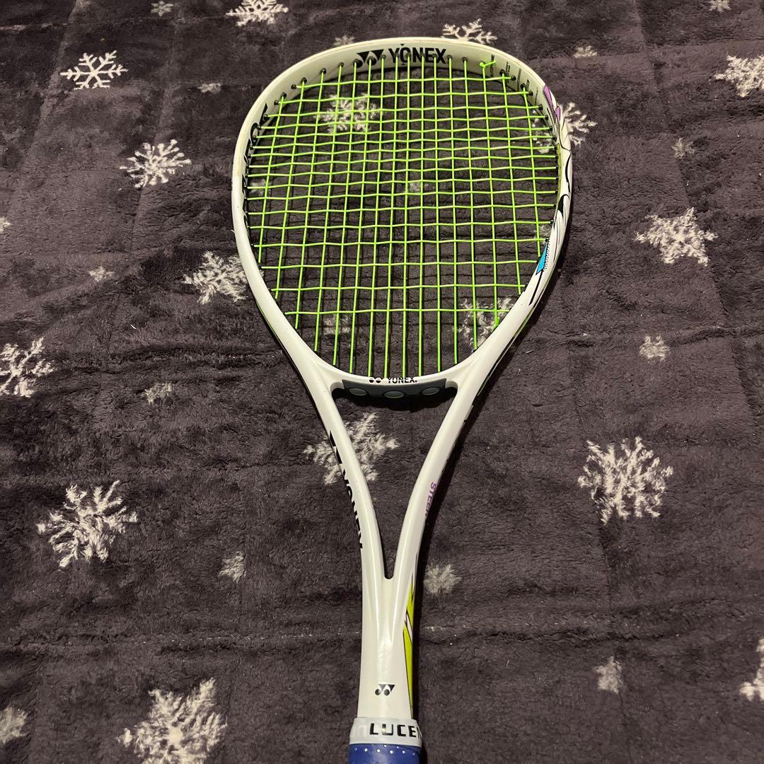 YONEX 軟式テニスラケット グリーンストリング