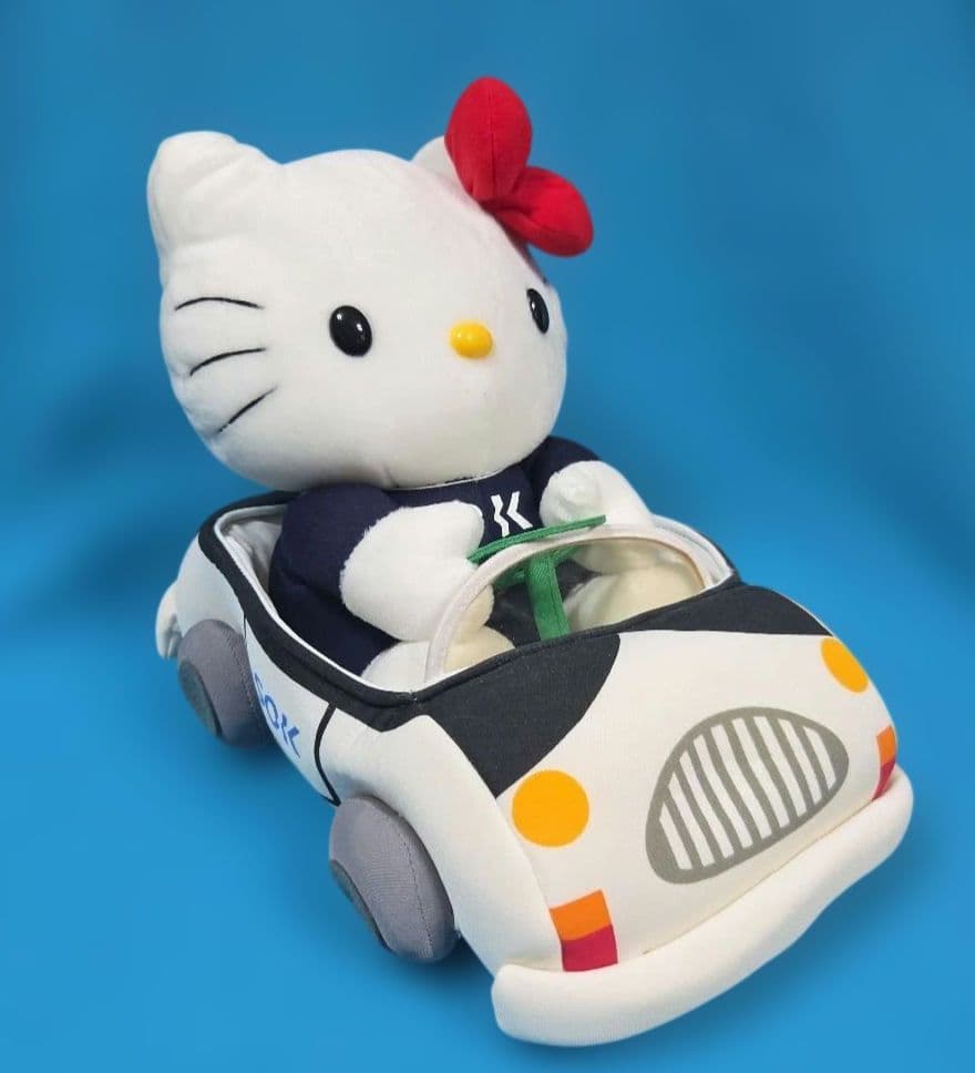 超激レア☆ハローキティ× ALSOKコラボ☆車に乗ったキティちゃん☆2002