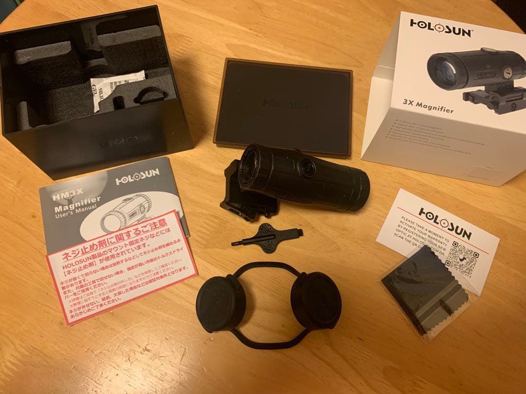 HOLOSUN HM3X 3X Magnifier マグニファイア 中古品