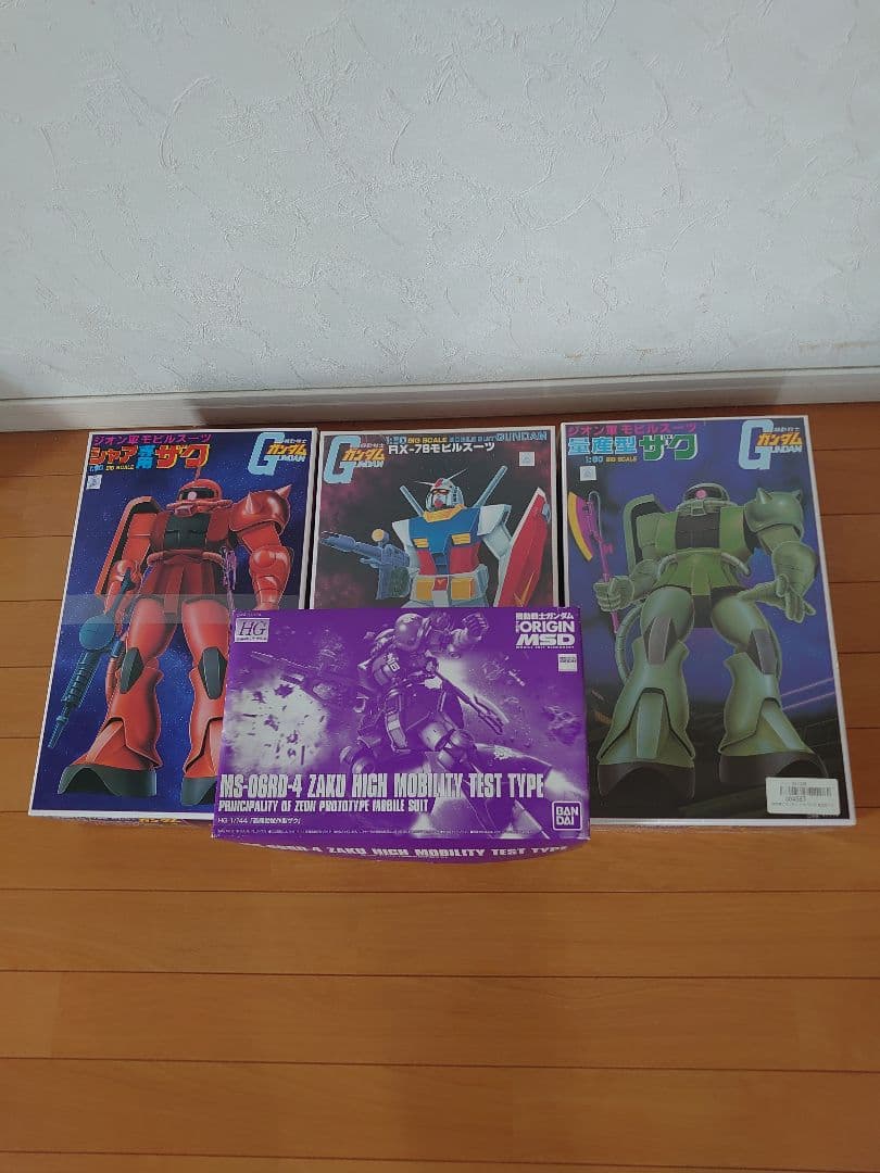 ガンプラまとめ売り　アイナザク　ブラウ・ブロ