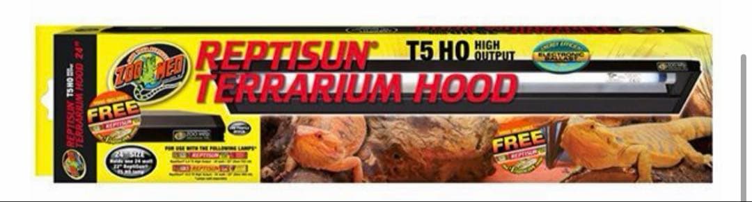 【値下げ中】ズーメッド　レプティサンT5 HOテラリウムフード24インチ