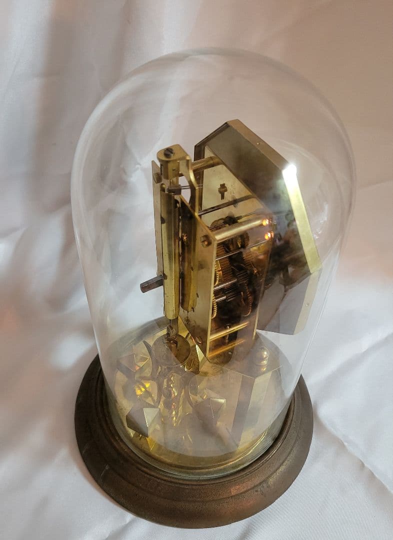 ヴィンテージ時計　ドイツ製 Kern（ケアン）400日時計 ガラスのドーム