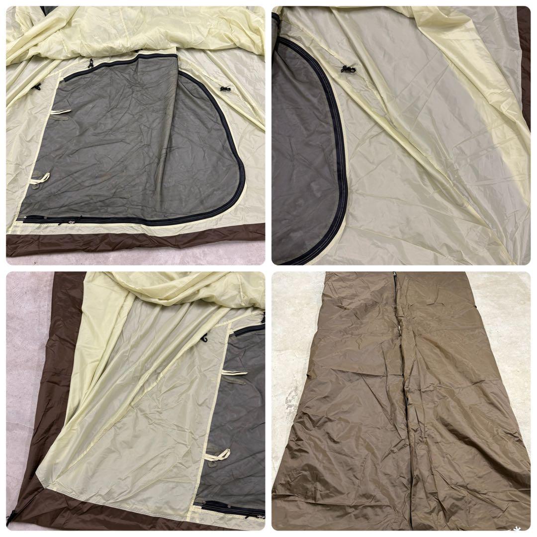 テント本体、バッグ、ロープのみ