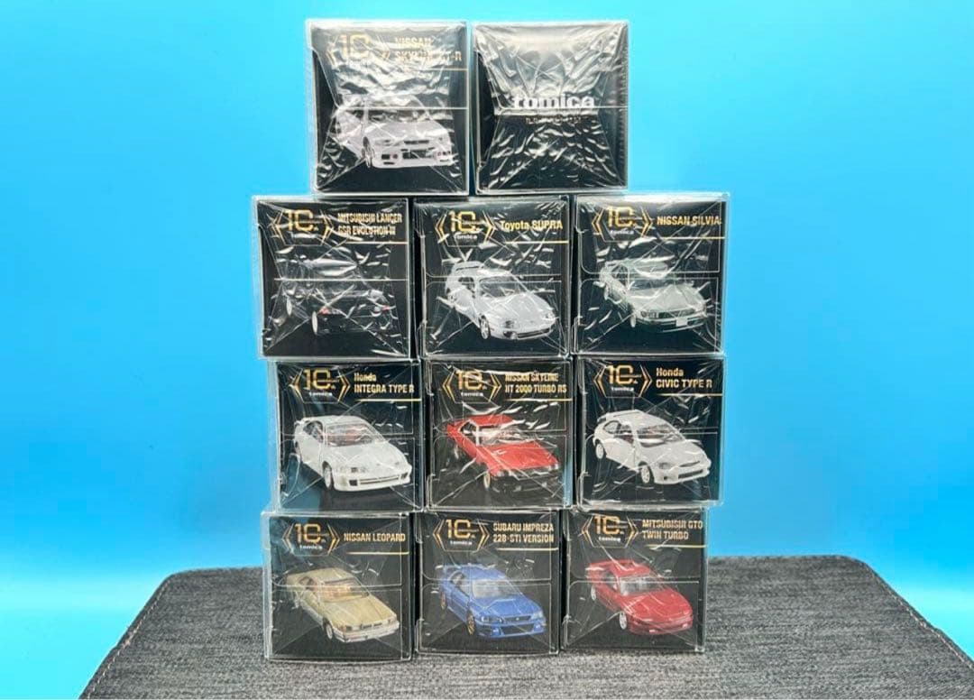 トミカプレミアム　10周年記念復刻版＆キャンペーンGT-R 13台コンプリート