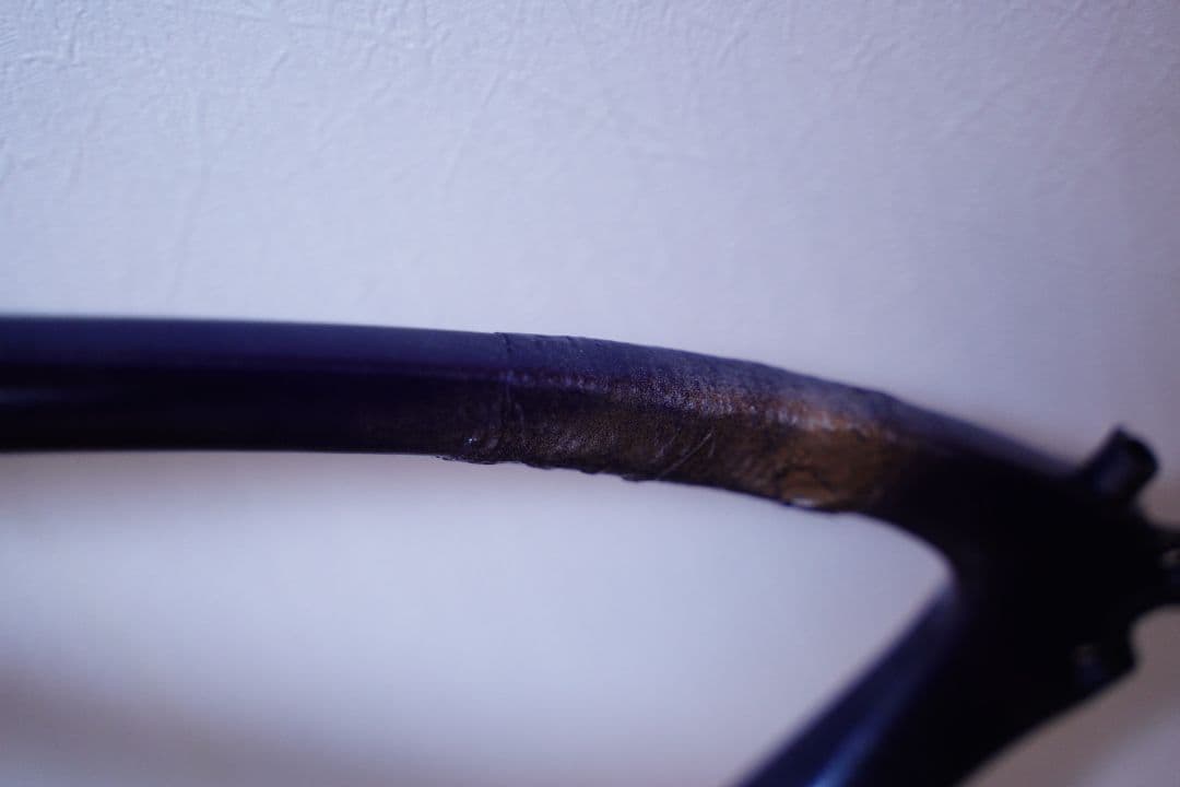 値下げ交渉可能 ロードバイク　カーボンフレーム　補修あり