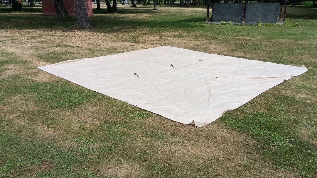 パップテントタープ泊セット