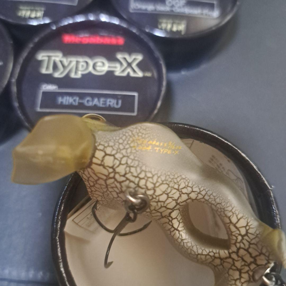 Megabass Type-X 5個SET 年号あり メガバス