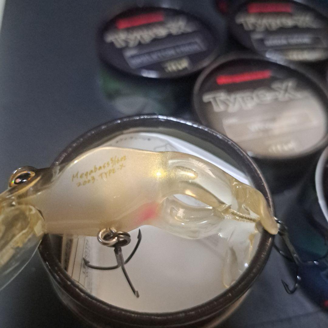 Megabass Type-X 5個SET 年号あり メガバス