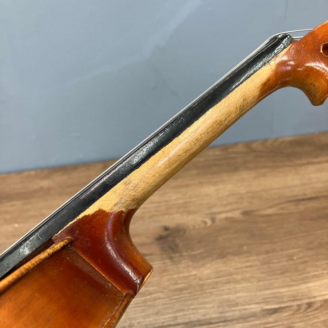 ジャンク品 昭和レトロ SUZUKI スズキ バイオリン 希刻印 ケース