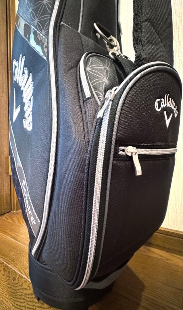 新品未使用 Callawayレディースキャディバッグ黒