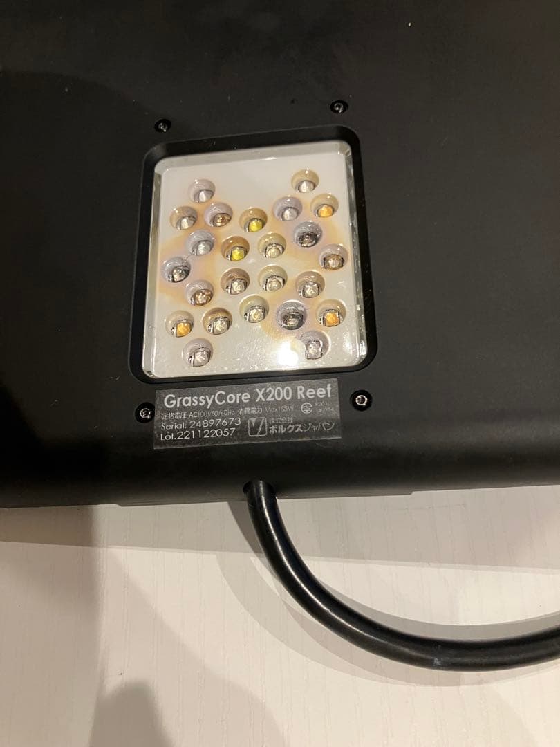 ボルクスジャパン　GrassyCore X200 LED照明　純正ワイヤー付き