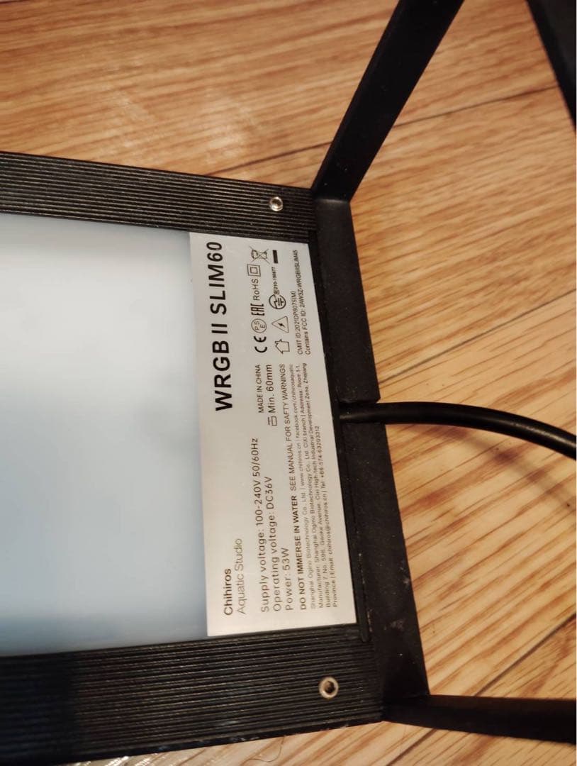 wrgb II SLIM LEDライト 本体