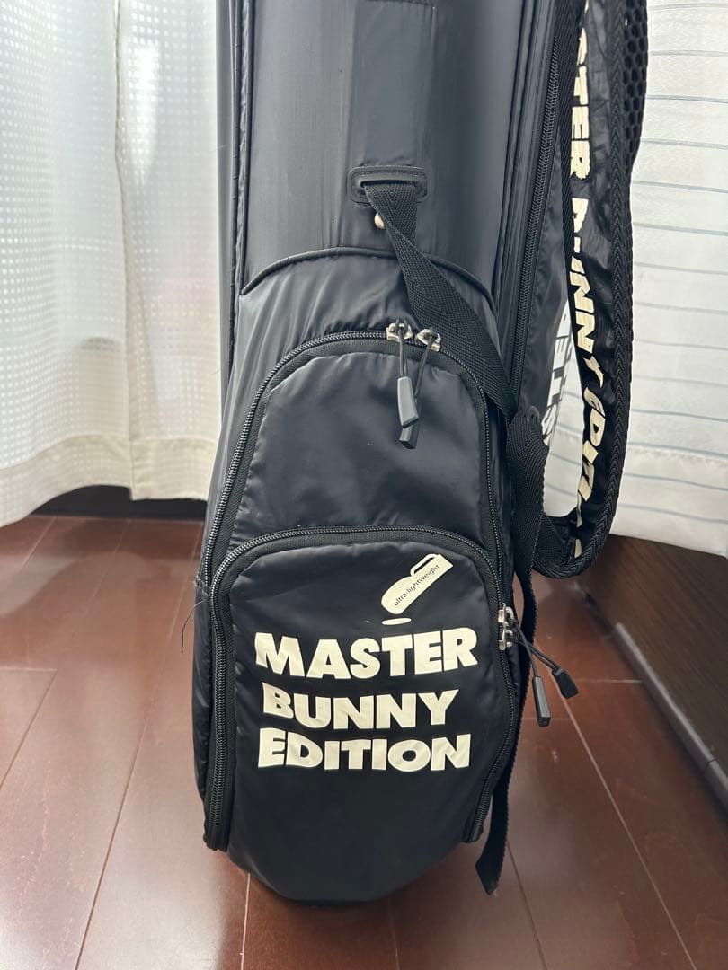 MASTER BUNNY EDITION キャディバッグ ブラック