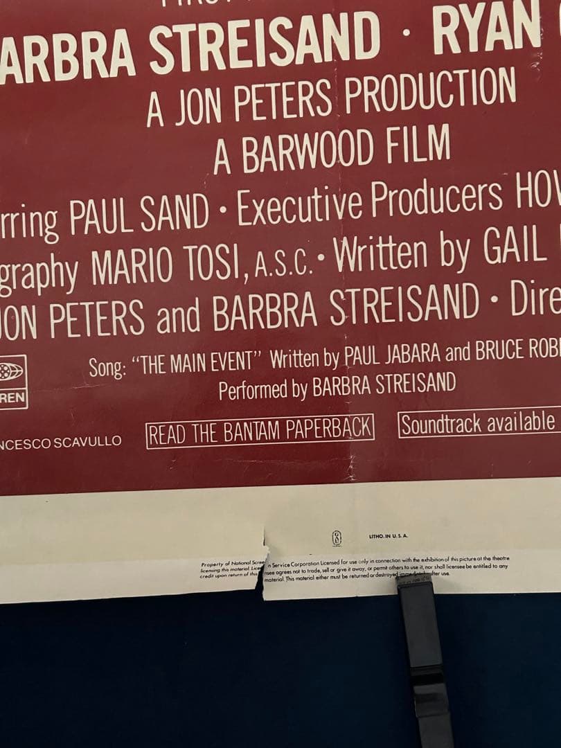 メーン・イベント　USオリジナル映画ポスター