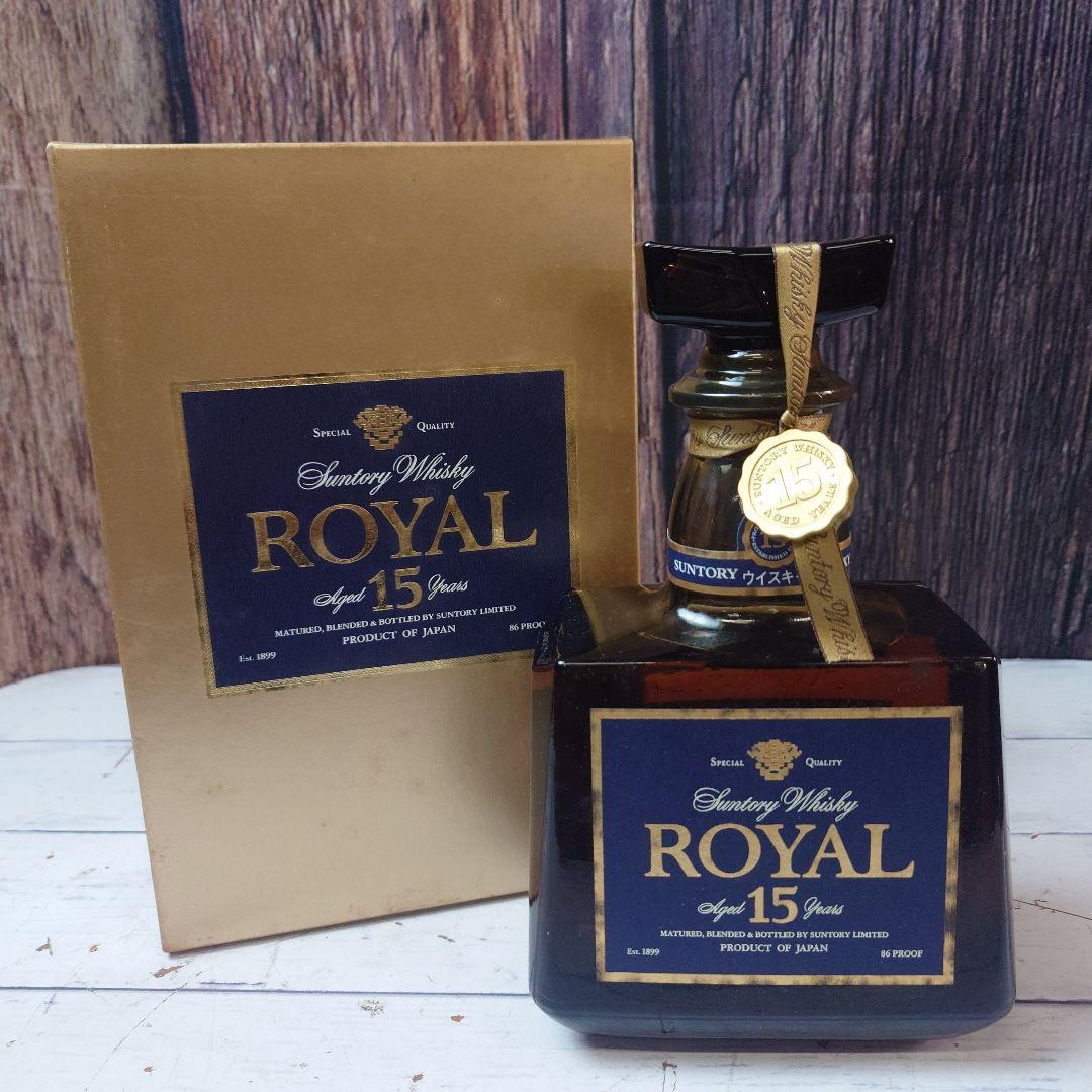 ③未開封 サントリーウイスキー  15年 700ml　お酒